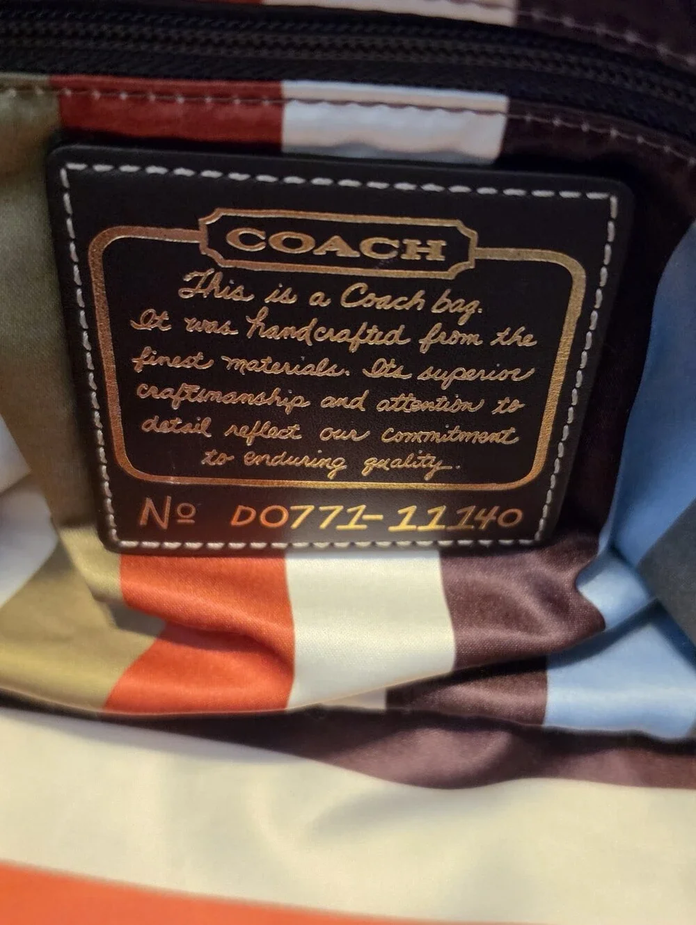 Coach legacy 65th